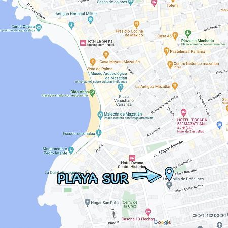 Playa Sur, 5 Min Playa Camina, Machado, Olas! Масатлан Екстериор снимка